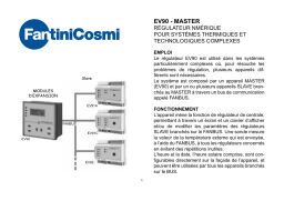 Fantini Cosmi EV90 Digital controller Mode d'emploi