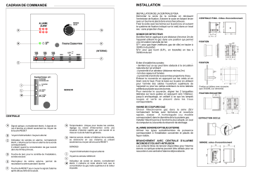 Fantini Cosmi P30A Electronic control unit Mode d'emploi | Fixfr