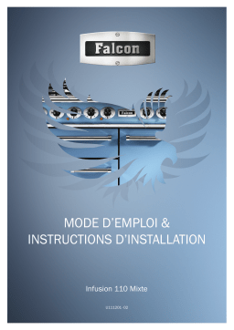 Falcon Piano de cuisson mixte INF110DFSS 110cm Inox Manuel utilisateur