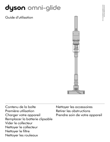 Dyson Aspirateur balai OMNI-GLIDE Manuel utilisateur | Fixfr