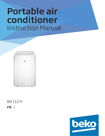 Beko Climatiseur mobile BA112H Réversible Blanc Manuel utilisateur | Fixfr