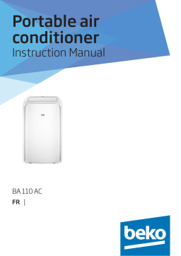 Beko Climatiseur mobile BA110AC 2950W Blanc Manuel utilisateur