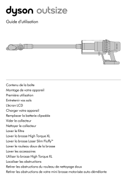 Dyson Aspirateur balai OUTSIZE ABSOLUTE Manuel utilisateur