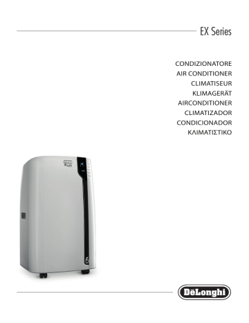 DeLonghi Climatiseur Mobile Monobloc 2500w 25m2 - Pac Ex100 Silent Manuel utilisateur | Fixfr