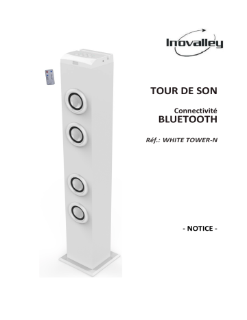 INOVALLEY Enceinte résidentielle WHITE TOWER-N Manuel utilisateur | Fixfr