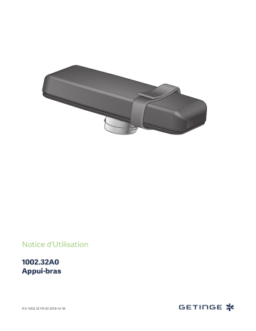 Getinge 100232A0 Arm positioning element Mode d'emploi | Fixfr