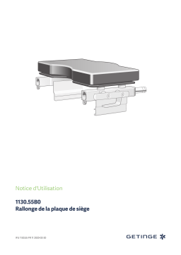 Getinge 113055B0 Pelvic elongation Mode d'emploi