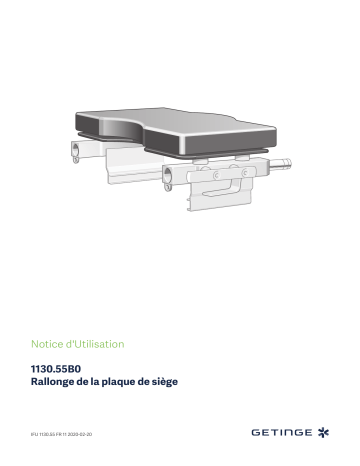 Getinge 113055B0 Pelvic elongation Mode d'emploi | Fixfr