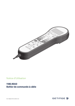 Getinge 118090A0 Cable-connected hand control Mode d'emploi