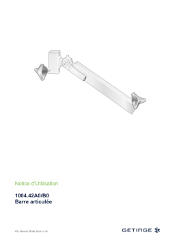 Getinge 100442B0 Joint supporting arm Mode d'emploi