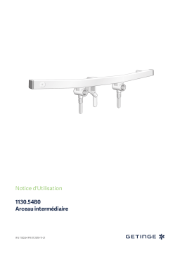 Getinge 113054B0 Connecting bracket Mode d'emploi