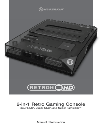 Hyperkin RetroN 2 HD Console Manuel du propriétaire | Fixfr