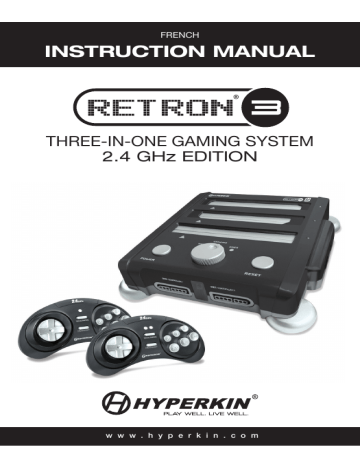 Hyperkin RetroN 3 Console Manuel du propriétaire | Fixfr