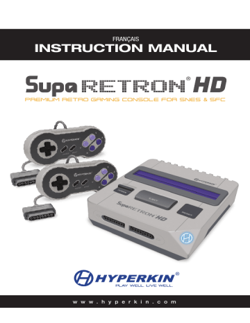 Hyperkin Supa RetroN HD Console Manuel du propriétaire | Fixfr