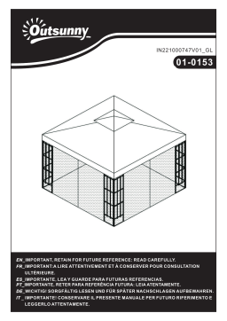 Outsunny 01-0153 10'x10' Outdoor Gazebo Mode d'emploi