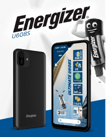 Energizer U608S Manuel utilisateur | Fixfr