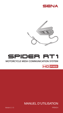 Sena SPIDER RT1 Mode d'emploi | Fixfr