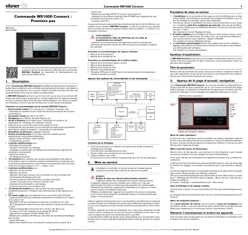 Elsner WS1000 Connect Manuel utilisateur | Fixfr