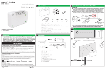 Schneider Electric Conext ComBox Guide de démarrage rapide | Fixfr