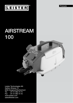 Leister Airstream 100 Mode d'emploi