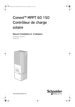 Schneider Electric Conext MPPT 60 150 Mode d'emploi