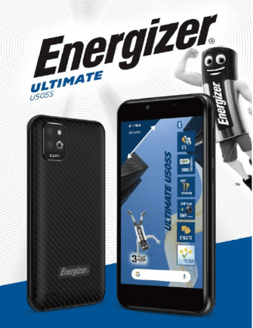 Energizer U505S Manuel utilisateur | Fixfr