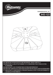 Outsunny 84D-123 Square Cantilever Patio Umbrella Base Mode d'emploi