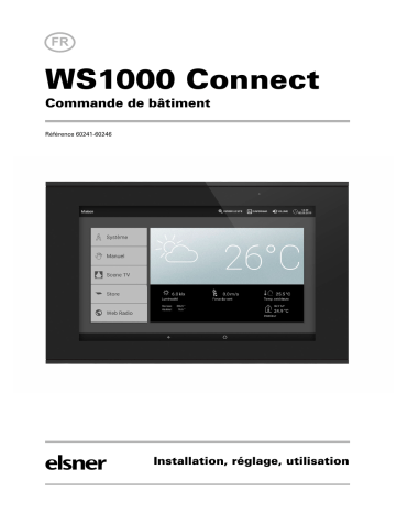 Elsner WS1000 Connect Manuel utilisateur | Fixfr
