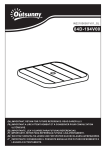 Outsunny 84D-194V00BK 19&quot; Beach Umbrella Table Tray Mode d'emploi