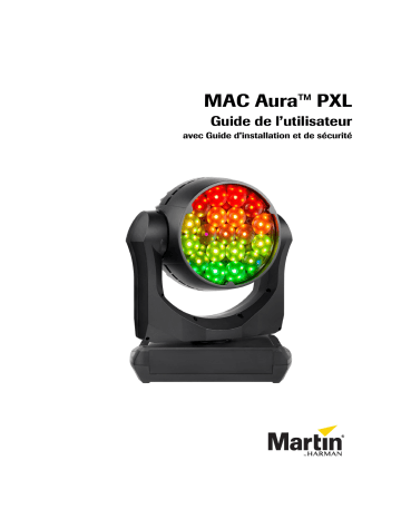 Martin MAC Aura PXL Mode d'emploi | Fixfr
