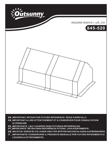 845-520V03TP | 845-520V02TP | 845-520V01GN | 845-520SR | 845-520V00GN | Outsunny 845-520GY 50