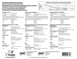 SharkBite 24779 1/2 in. Radiant Heating Install Kit spécification