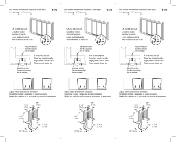 Prime-Line B 575 1 in. Steel Screen Door Tension Spring Nylon Roller Mode d'emploi | Fixfr