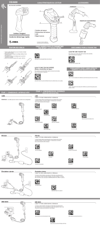 Zebra DS3608 Guide de démarrage rapide | Fixfr
