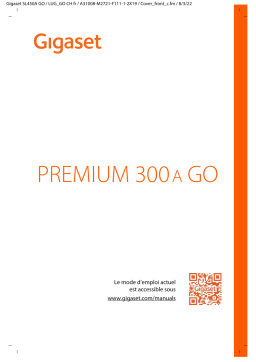 Gigaset Premium 300 Mode d'emploi