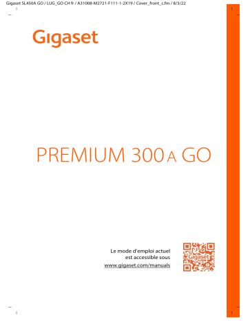 Gigaset Premium 300 Mode d'emploi | Fixfr