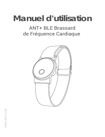 moofit HW401 Cardiofrequencemetre Brassard Rechargeable Manuel utilisateur | Fixfr