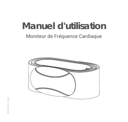 moofit HR8 Moniteur de fréquence Cardiaque Manuel utilisateur