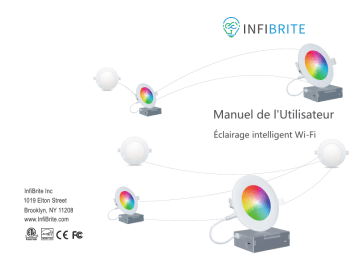InfiBrite Smart Slim Recessed Downlight Manuel du propriétaire | Fixfr