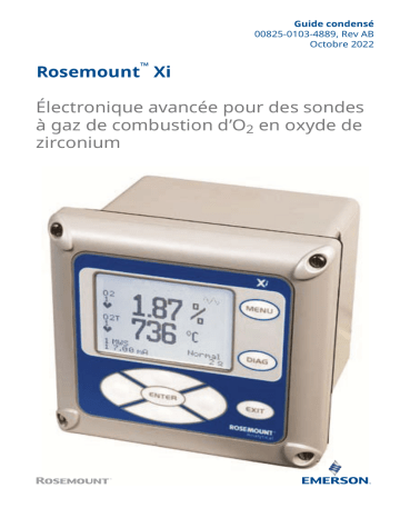 Rosemount XI Mode d'emploi | Fixfr