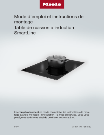 Miele CS 7612 FL Domino SmartLine Manuel utilisateur | Fixfr