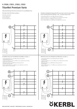 Kerbl 27830 AKO TitanNet Premium Vario Manuel utilisateur