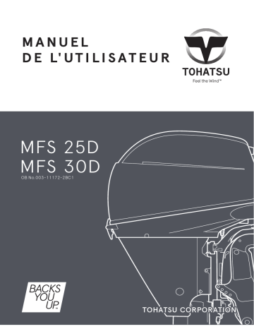 MFS 25d | TOHATSU MFS 30D Manuel du propriétaire | Fixfr