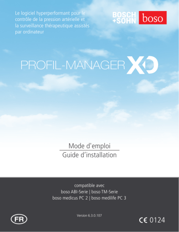 boso profil-manager XD 6 24-hour measurement Manuel utilisateur | Fixfr