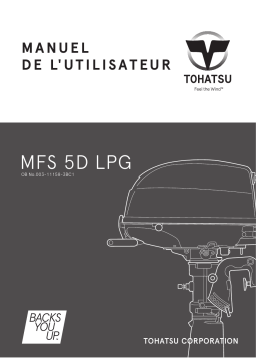 TOHATSU MFS 5D-LPG Manuel du propriétaire