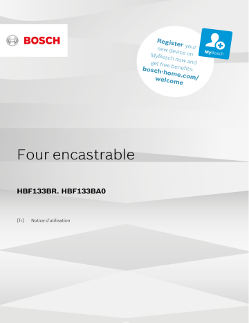 Bosch Four encastrable HBF133BR0 Manuel utilisateur | Fixfr