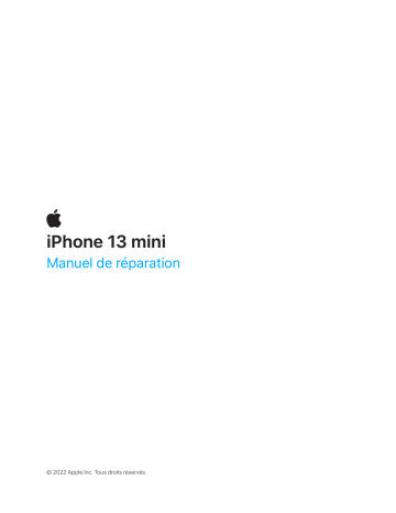 Mode d'Emploi iPhone 13 Mini Mode d'emploi | Fixfr