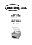 CombiSteel 7004.0020 Vacuum Machine Smooth 35 Mode d'emploi