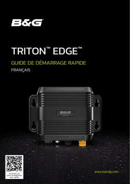 B&G Triton Edge Guide de démarrage rapide