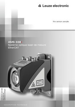 Leuze AMS 338i 120 Optischer Abstandssensor Mode d'emploi